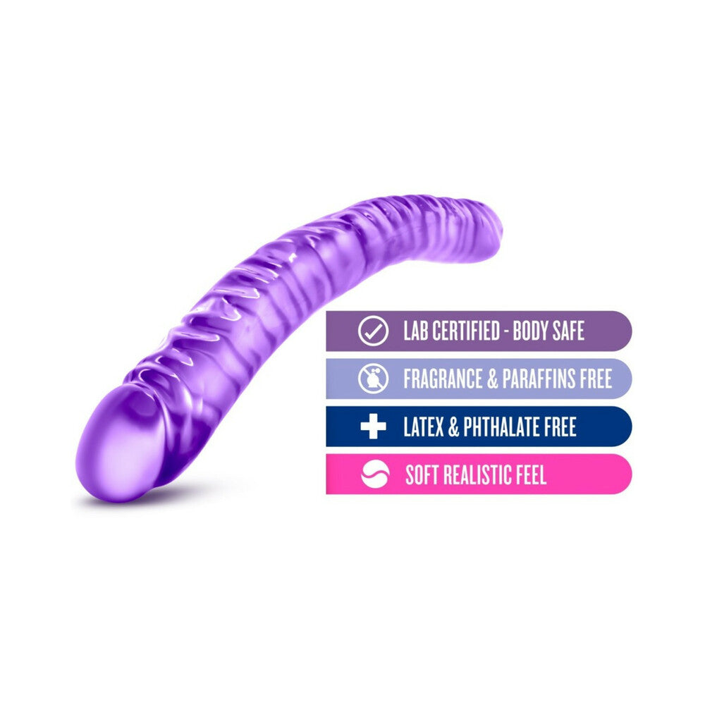 B Yours 18 in. Double Dildo Purple-4