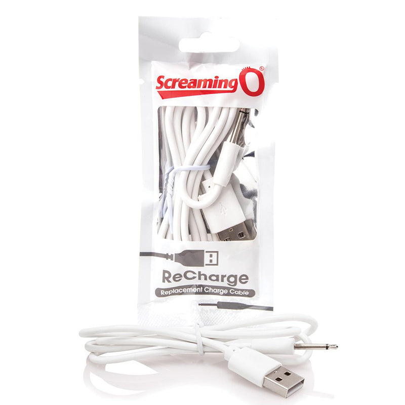 Screaming O ReCharge USB Charging Cable for Rechargeable Vibrators