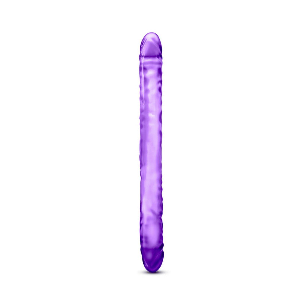 B Yours 18 in. Double Dildo Purple-1