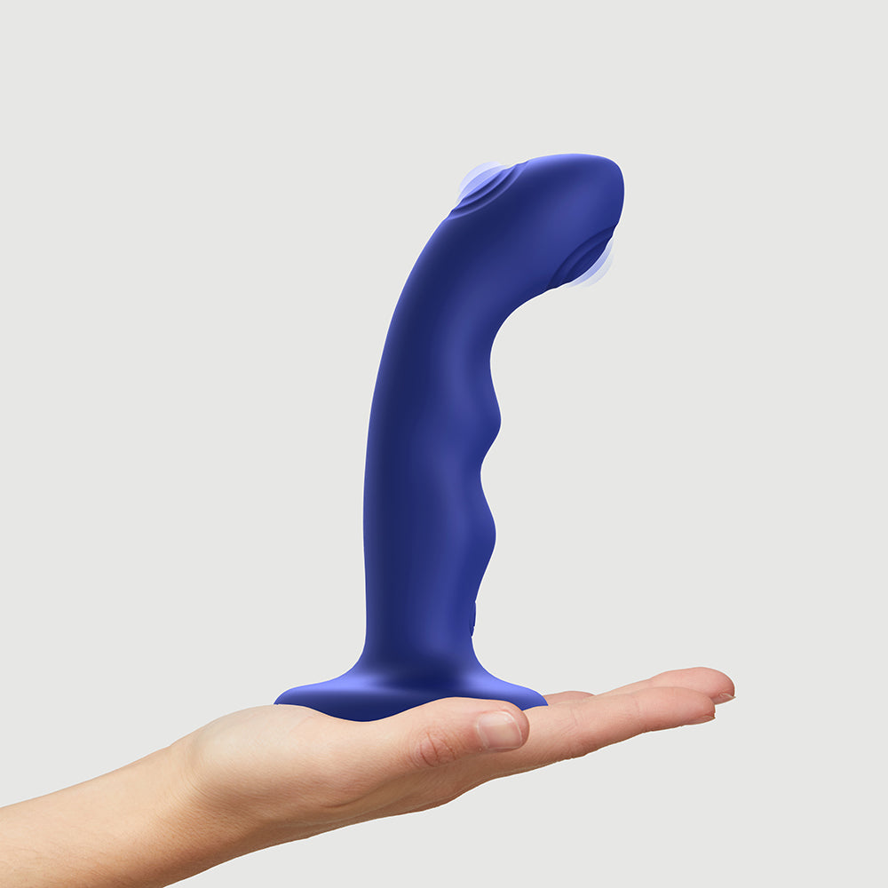 Strap-On-Me Tapping Dildo Wave Night Blue-2