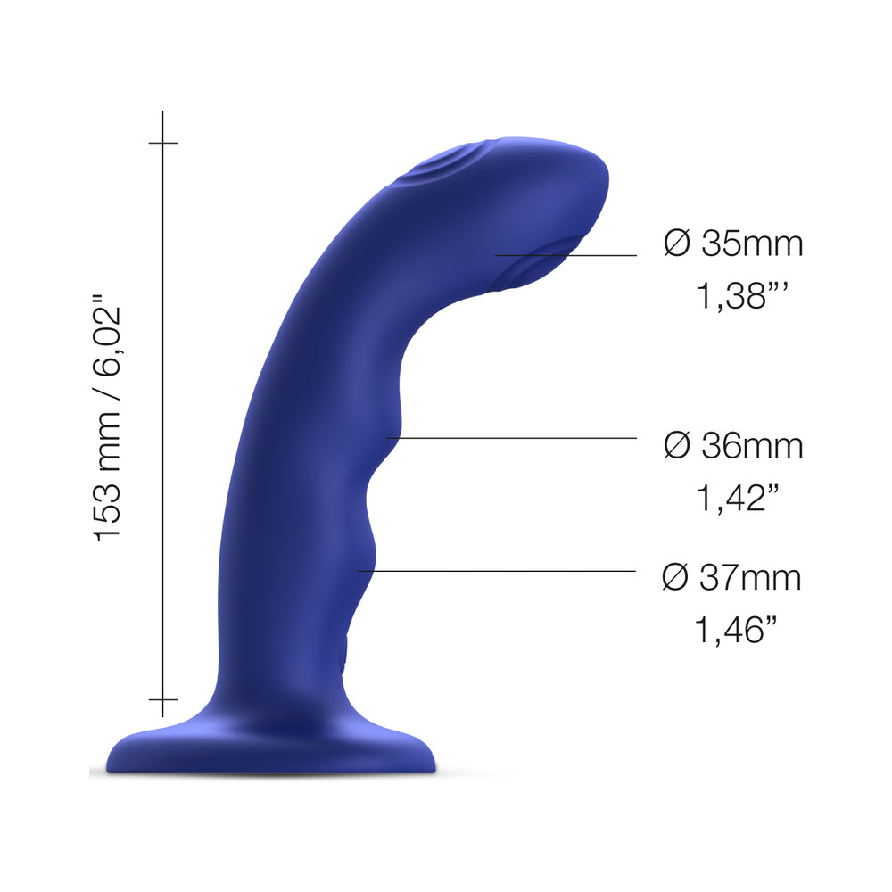 Strap-On-Me Tapping Dildo Wave Night Blue-4