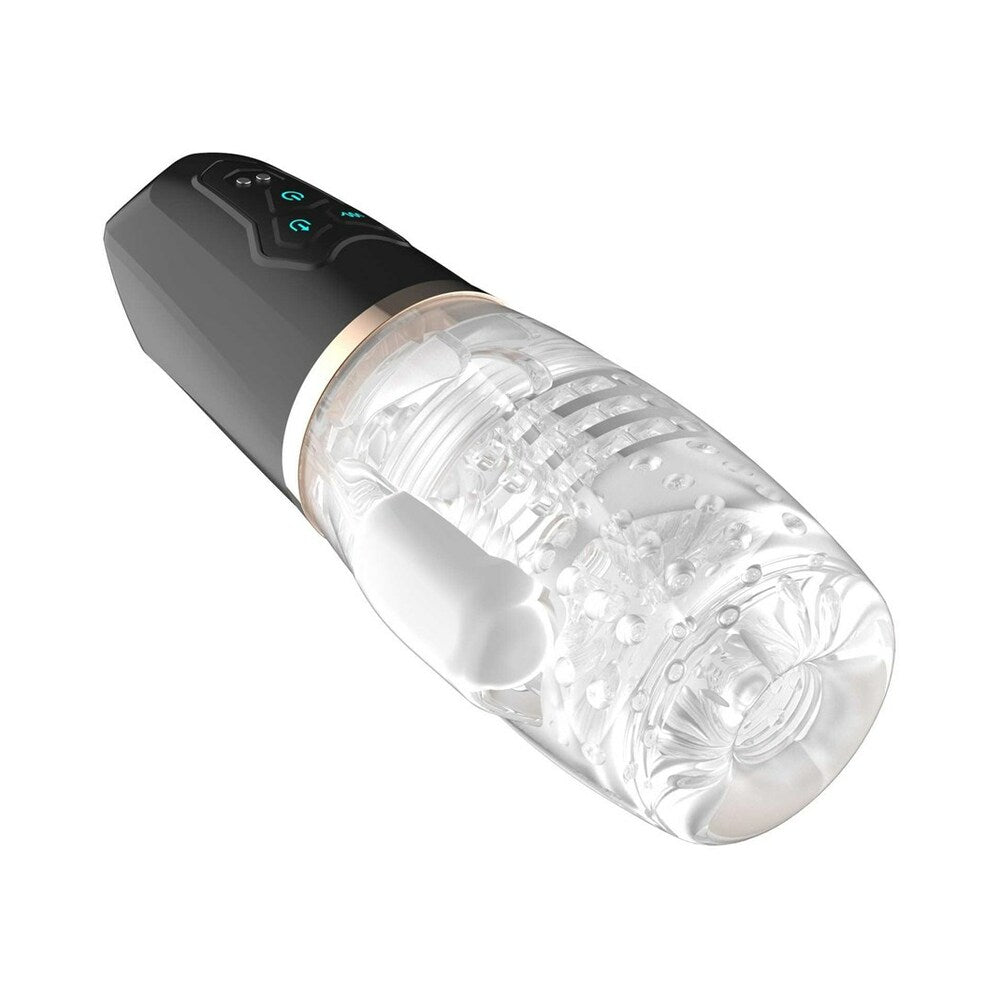 Adam & Eve Adam's Gawk Gawk 2.0 Sucking & Vibrating Masturbation Sleeve