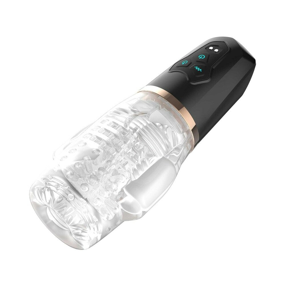 Adam & Eve Adam's Gawk Gawk 2.0 Sucking & Vibrating Masturbation Sleeve