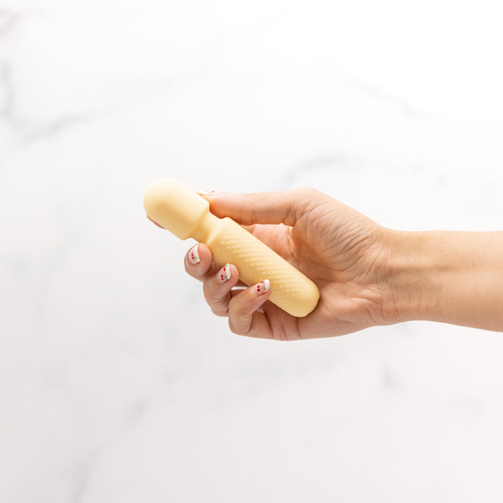Emojibator Tiny Wand Emoji Vibrator Cream-2
